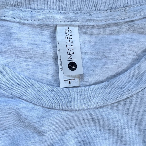 Next Level Apparel White Short Sleeve Graphic T-Shirt Size S Unisex - Picture 6 of 7